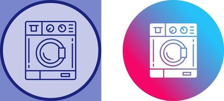 Washing Machine Icon Design vector