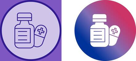 Pill Icon Design vector