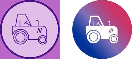 Tractor Icon Design vector