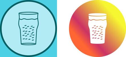 Pint of Beer Icon Design vector