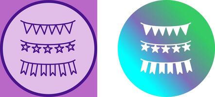 Garlands Icon Design vector