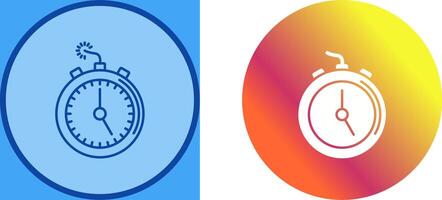 Deadline Icon Design vector