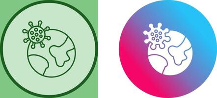 Pandemic Icon Design vector
