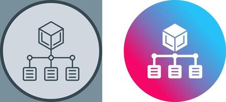 Distribution Icon Design vector