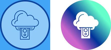 Cloud Computing Icon Design vector