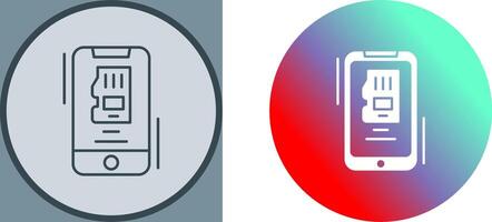 Memory Icon Design vector