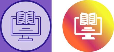 Monitor Icon Design vector