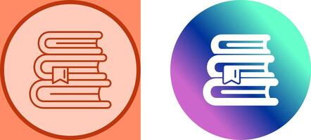 Books Icon Design vector