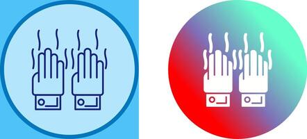 Smelly Hands Icon Design vector