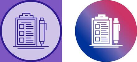 Check List Icon Design vector