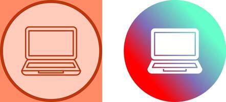 Laptop Icon Design vector