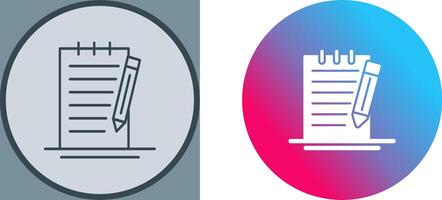 Check Up List Icon Design vector