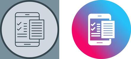 Check List Icon Design vector