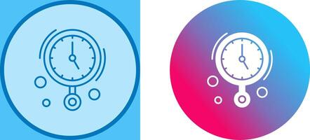 Wall Clock Icon Design vector