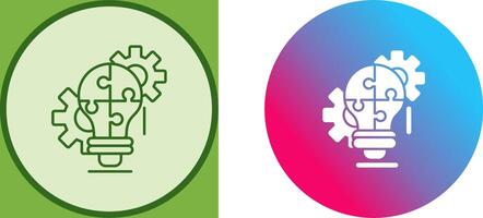 Problem Solving Icon Design vector