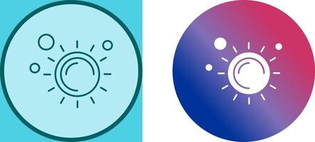 Sun Icon Design vector