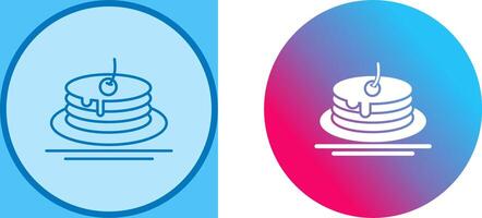 Pancake Icon Design vector