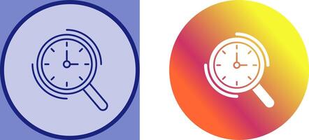 Magnifier Icon Design vector