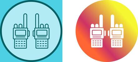 Walkie Talkie Icon Design vector