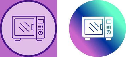 Microwave Icon Design vector