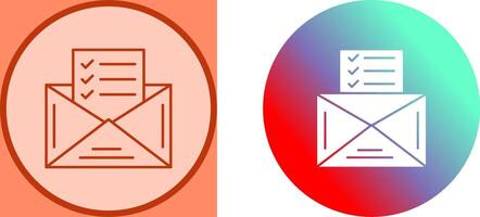 Check List Icon Design vector