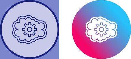 Mental Control Icon Design vector