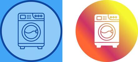 Washing Machine Icon Design vector