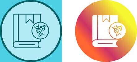Dna Icon Design vector