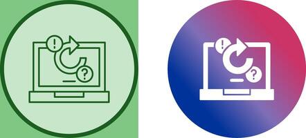 Problem solving Icon Design vector
