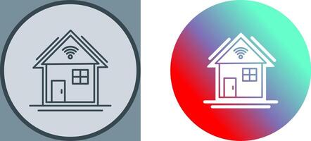 Smart Home Icon Design vector