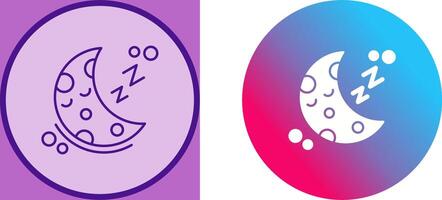 Sleeping Icon Design vector