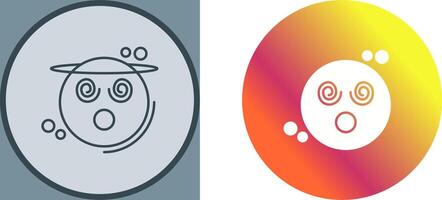 Dizzy Icon Design vector