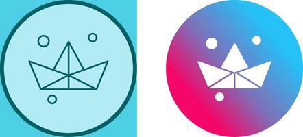 Origami Icon Design vector