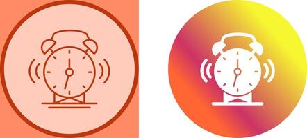 Alarm Clock Icon Design vector