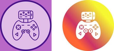 juego controlador icono diseño vector