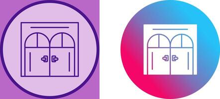 Door Icon Design vector