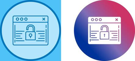 Password Icon Design vector
