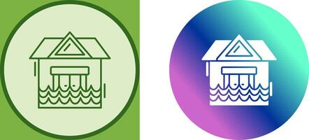 Natural Disaster Icon Design vector