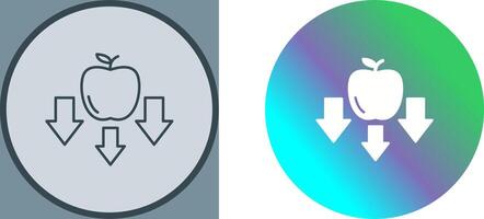 Gravity Icon Design vector