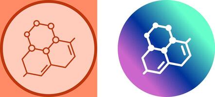 Molecule Icon Design vector