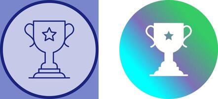 Trophy Icon Design vector