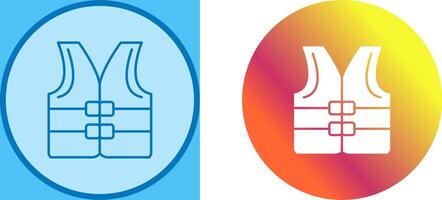 Life jacket Icon Design vector