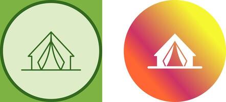 Camp Icon Design vector