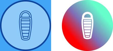 Sleeping Bag Icon Design vector