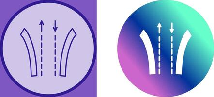Way Icon Design vector