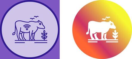 vacas icono diseño vector