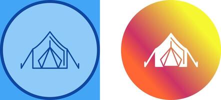 Tent Icon Design vector