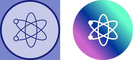 Atom Icon Design vector