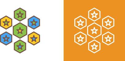 Unique Reputation Management Icon Design vector