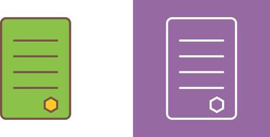 Unique Reports Icon Design vector